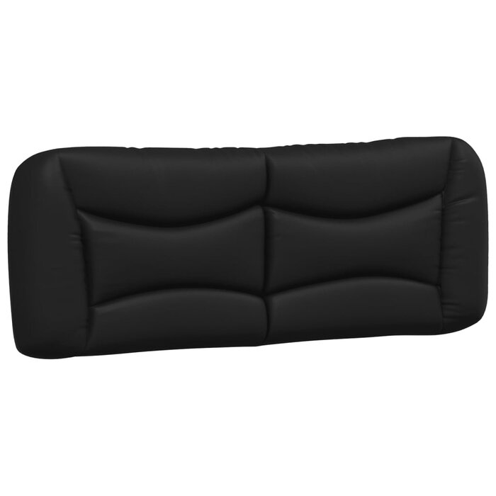 Vidaxl Kopfkissen für Betthaupt Hvar 140 cm, Schwarz - bis zu 34% sparen