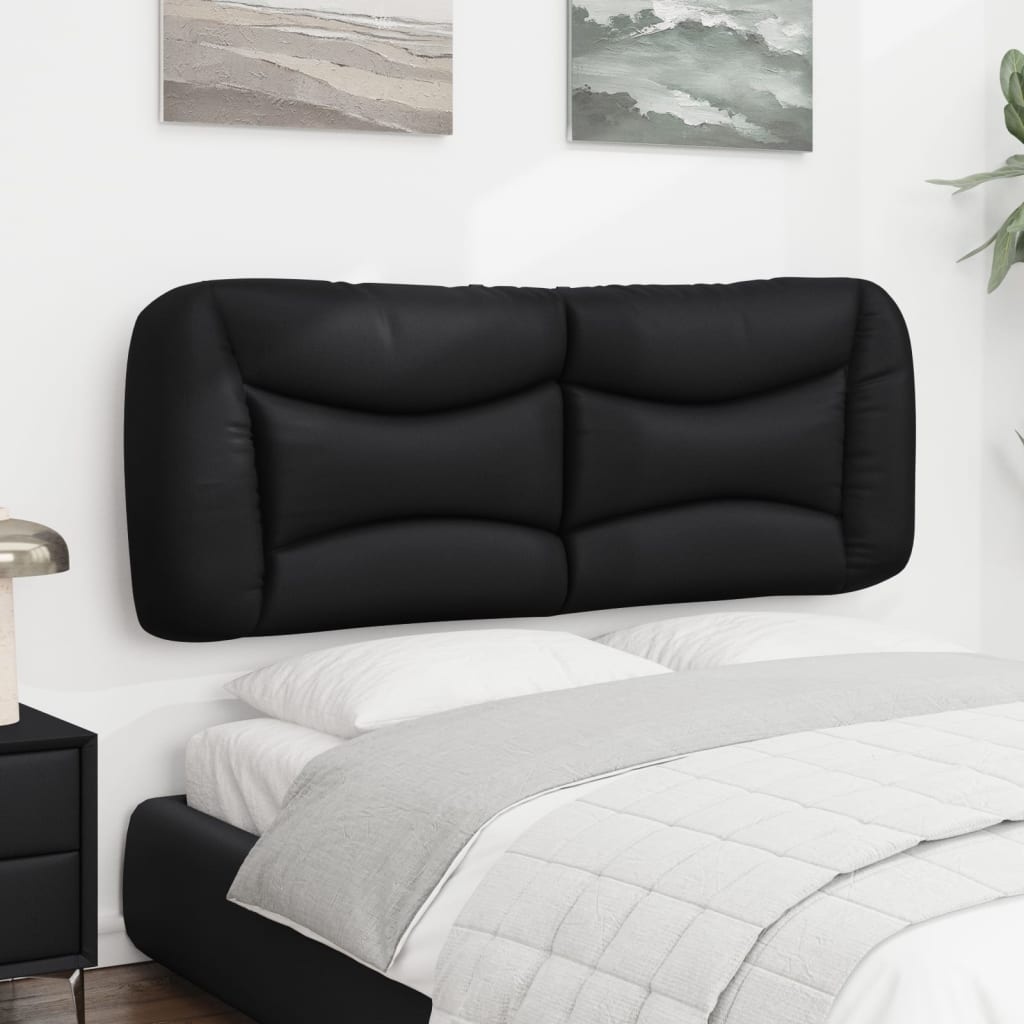 Vidaxl Kopfkissen für Betthaupt Hvar 140 cm, Schwarz - bis zu 34% sparen