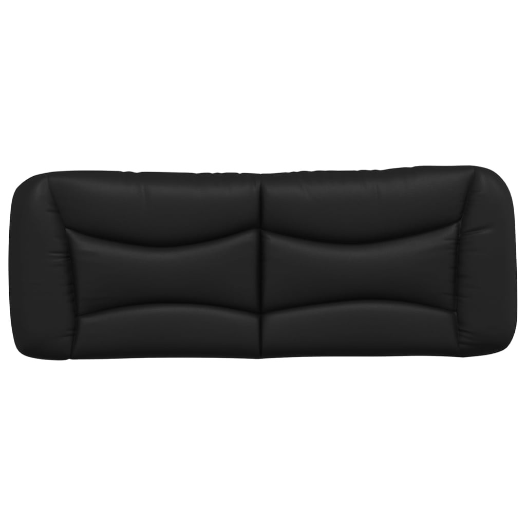 Vidaxl Kopfkissen für Betthaupt Hvar 140 cm, Schwarz - bis zu 34% sparen