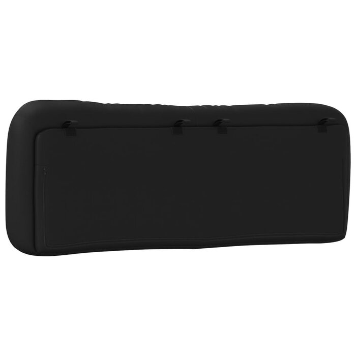 Vidaxl Kopfkissen für Betthaupt Hvar 140 cm, Schwarz - bis zu 34% sparen