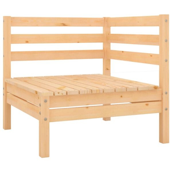 Vidaxl 4-tlg. Garten-Loungeset aus Kiefernholz - Paletten-Design - bis zu 35% Rabatt