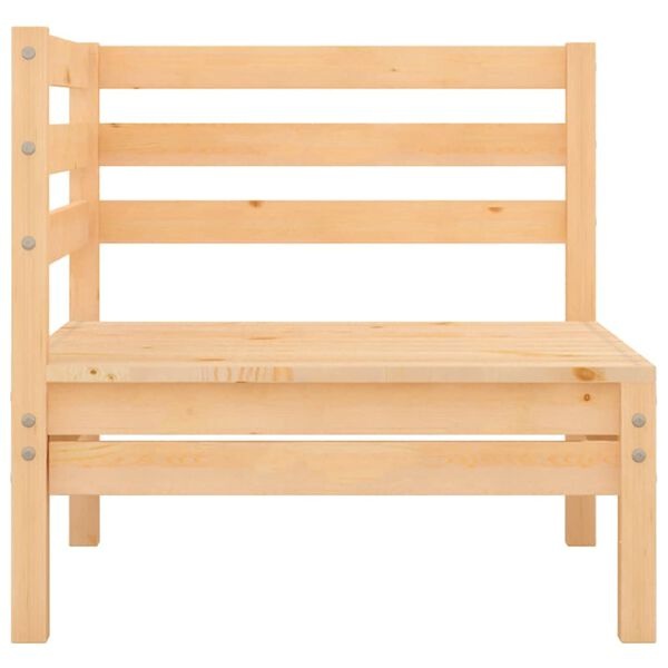 Vidaxl 4-tlg. Garten-Loungeset aus Kiefernholz - Paletten-Design - bis zu 35% Rabatt