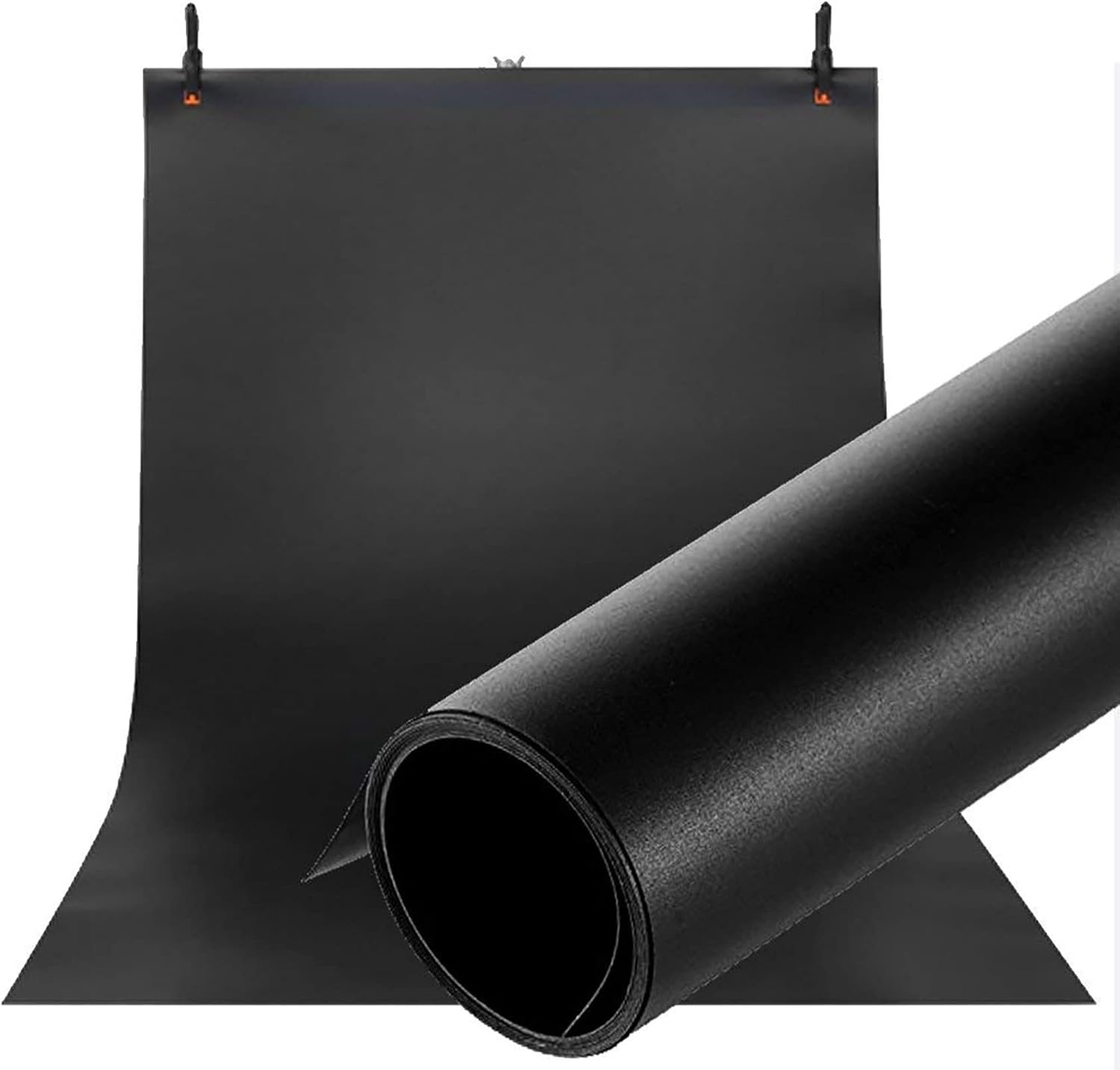 PVC-Fotohintergrund Grau 120x200 cm - Matt & Reflexionsfrei - Bis zu 27% Rabatt