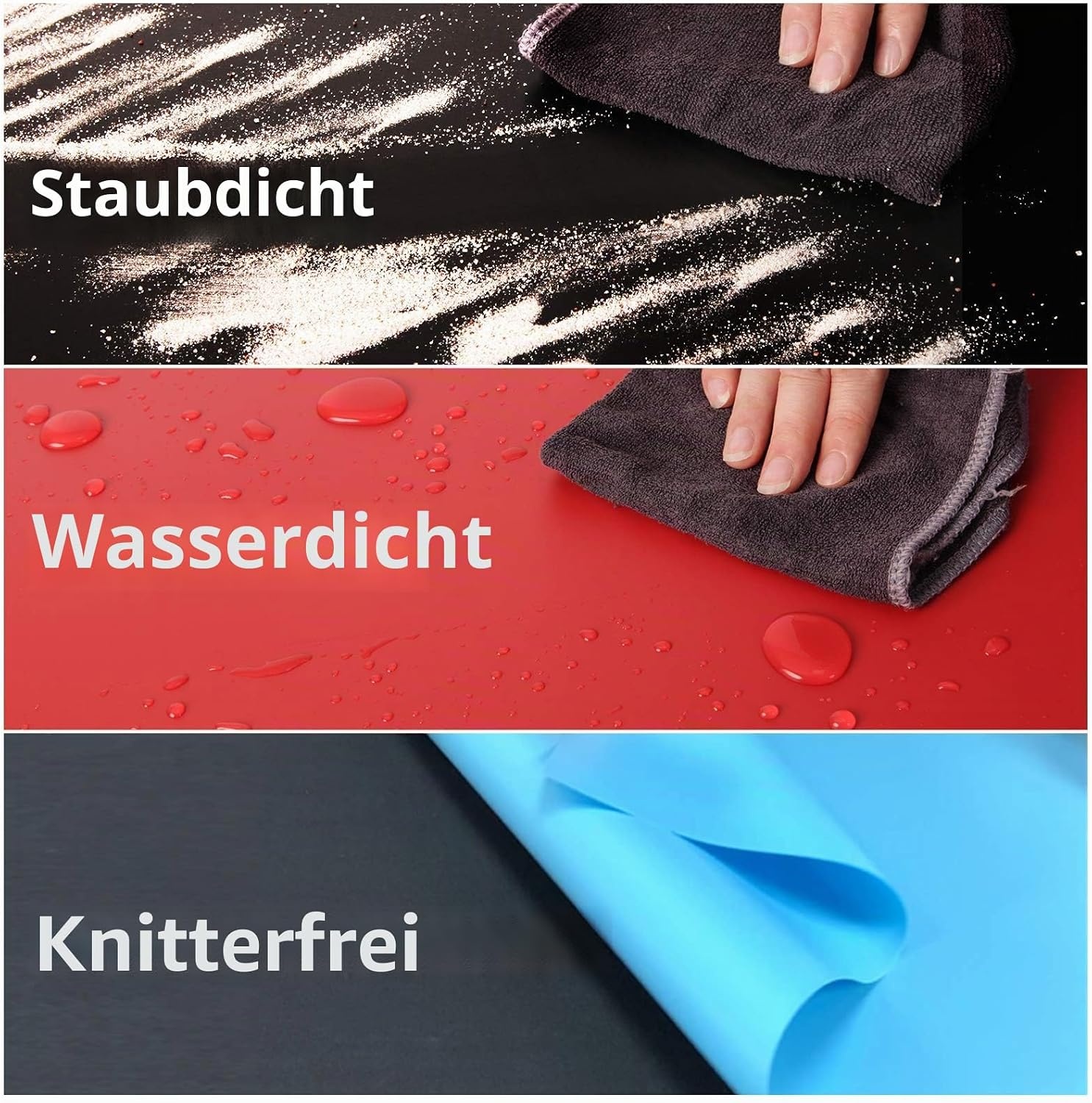 PVC Fotografie Hintergrund 120x200 cm, Lichtgrau, bis zu 27% reduziert