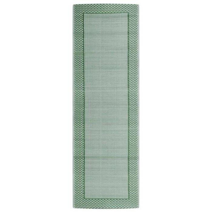 Vidaxl Außenteppich 80x250 cm Grün - UV-beständig - Jetzt bis zu 32% günstiger