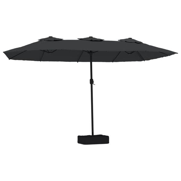 Vidaxl Doppel-Sonnenschirm 449x265 cm - UV-Schutz - jetzt bis zu 35% sparen