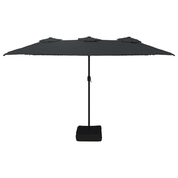 Vidaxl Doppel-Sonnenschirm 449x265 cm - UV-Schutz - jetzt bis zu 35% sparen