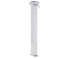 Vidaxl Gartenzapfstelle Edelstahl 80 cm mit Wasserhahn - 54% Rabatt