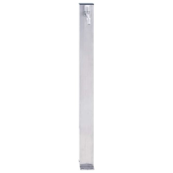 Vidaxl Gartenzapfstelle aus Edelstahl, 80 cm, inklusive Wasserhahn - bis zu 34% Rabatt