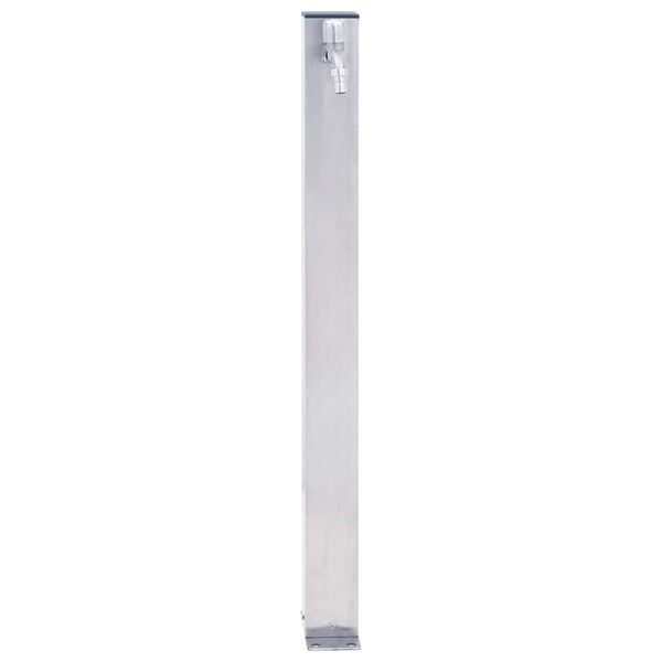 Vidaxl Gartenzapfstelle aus Edelstahl, 80 cm, inklusive Wasserhahn - bis zu 34% Rabatt