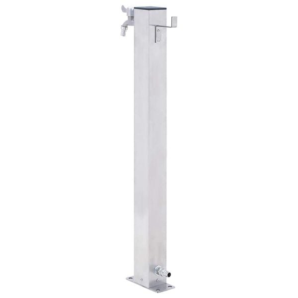Vidaxl Gartenzapfstelle aus Edelstahl, 80 cm, inklusive Wasserhahn - bis zu 34% Rabatt