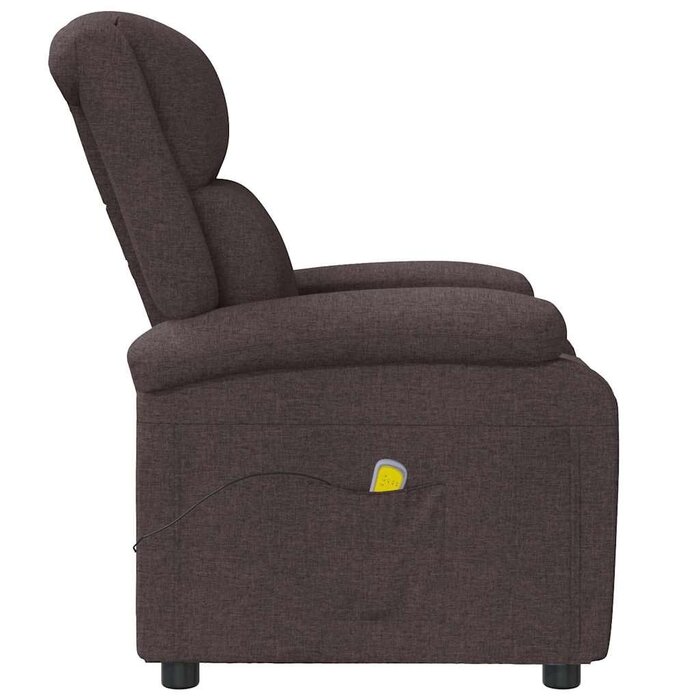 Vidaxl Massagesessel in Dunkelbraun mit 6-Punkt-Vibration - bis zu 35% Rabatt