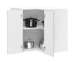 Vidaxl Küchen-Eckwandschrank Lucca 57x57x60 cm Sonoma-Eiche - 56% Rabatt