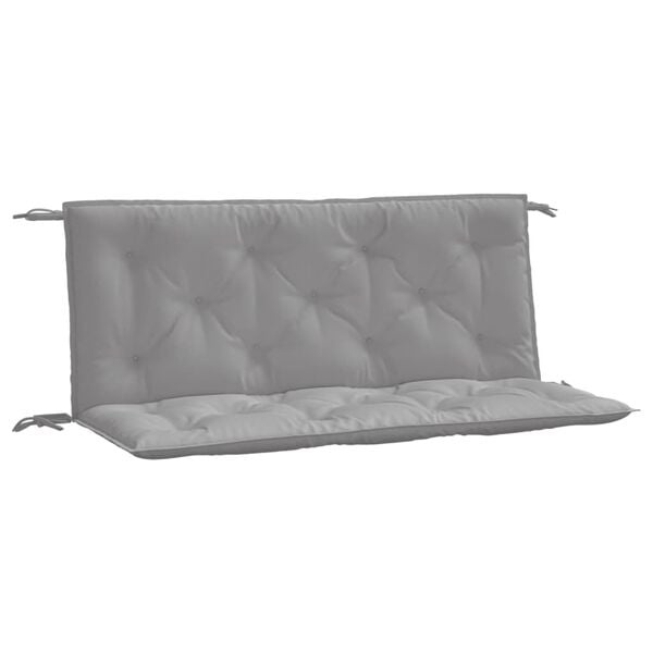 Vidaxl Gartenbankkissen 2er-Set 120x50x7 cm Grau - bis zu 33% reduziert