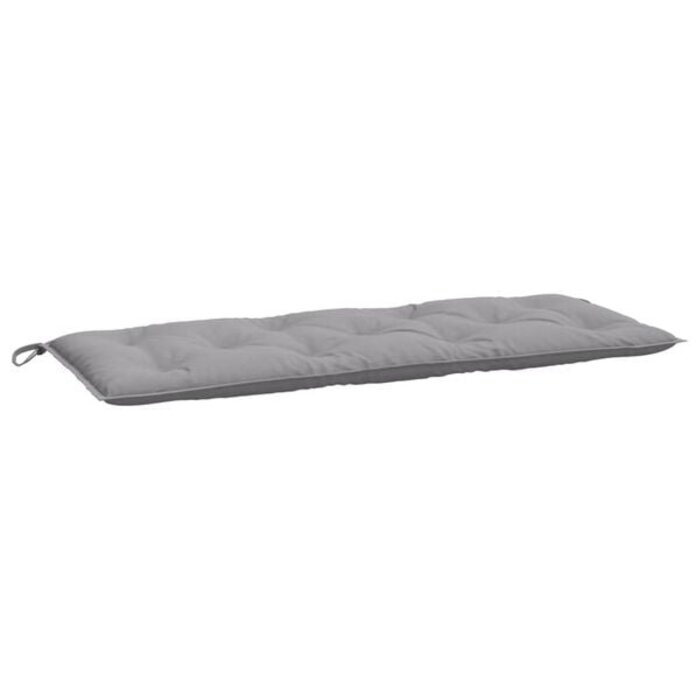 Vidaxl Gartenbankkissen 2er-Set 120x50x7 cm Grau - bis zu 33% reduziert