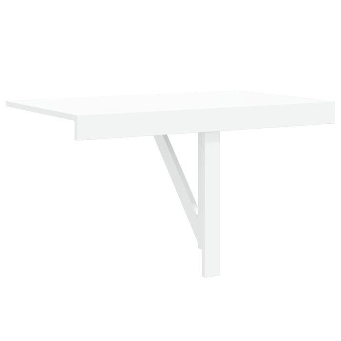 Vidaxl Wandklapptisch Hochglanz-Weiß 100x60cm - bis zu 34% sparen