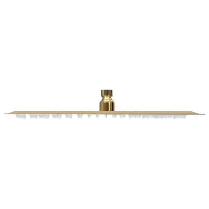Vidaxl Regenduschkopf 40x40 cm Gold - Edelstahl Quadratisch - Bis zu 34% Rabatt