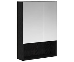 Vidaxl Spiegelschrank Schwarz Eiche 50x70 cm - 56% Rabatt