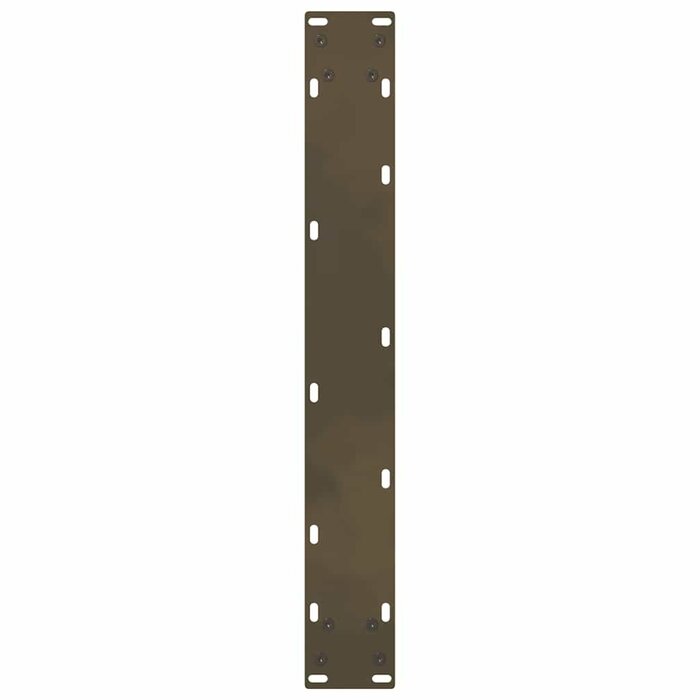 Vidaxl Bartischgestell 2er-Set, Stahl, natur, 60x100 cm - jetzt bis zu 34% sparen