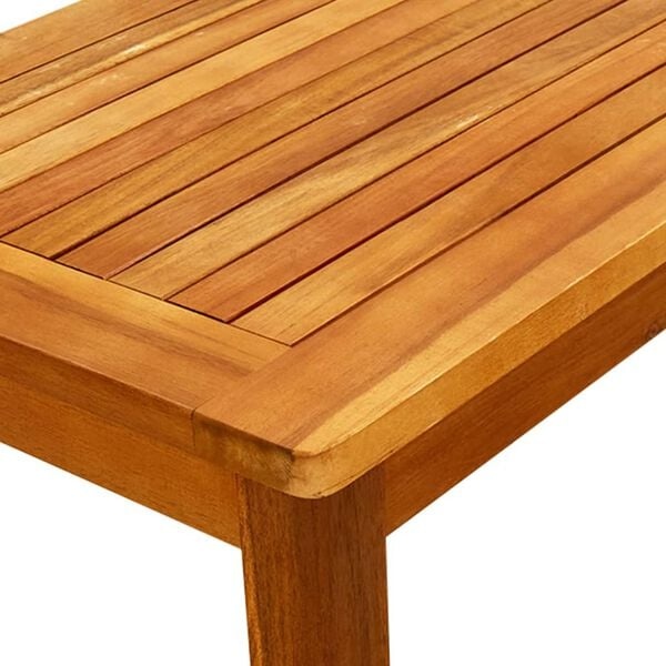 Vidaxl Gartentisch aus massivem Akazienholz 70x40x36 cm - Jetzt bis zu 34% Rabatt