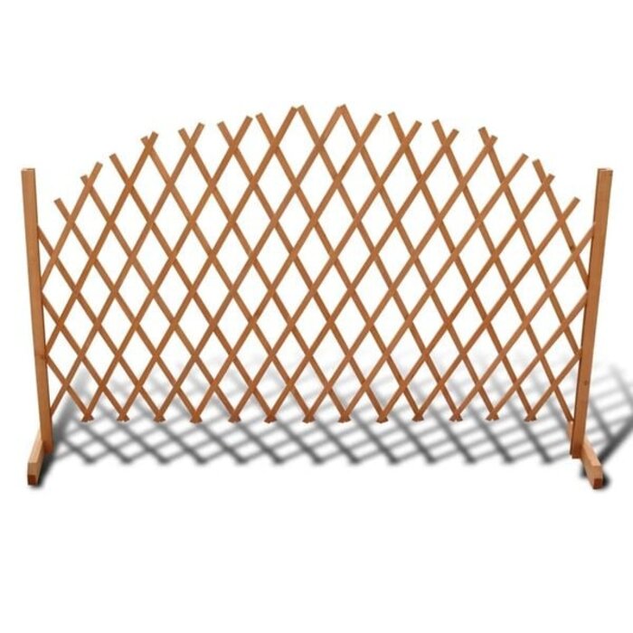 Vidaxl Ausziehbares Rankgitter aus Massivholz, 180x100 cm - bis zu 33% sparen