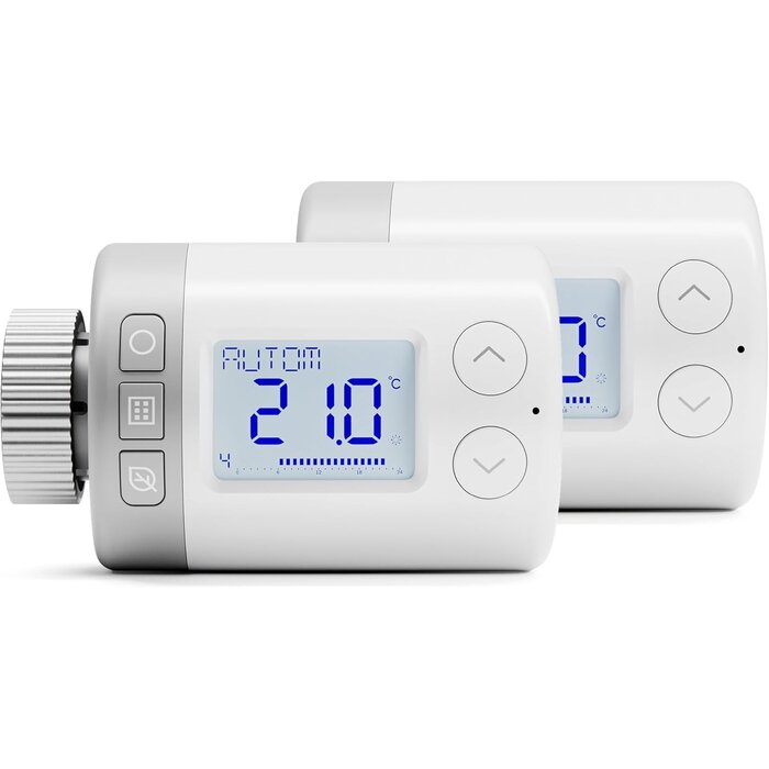 Programmierbare Heizkörperthermostate 2er-Set - bis zu 54% Rabatt