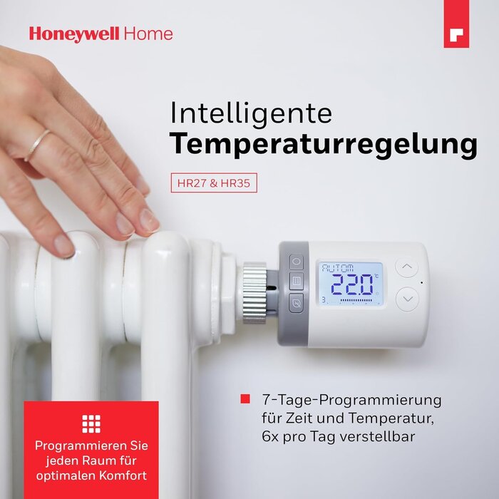 Programmierbare Heizkörperthermostate 2er-Set - bis zu 54% Rabatt