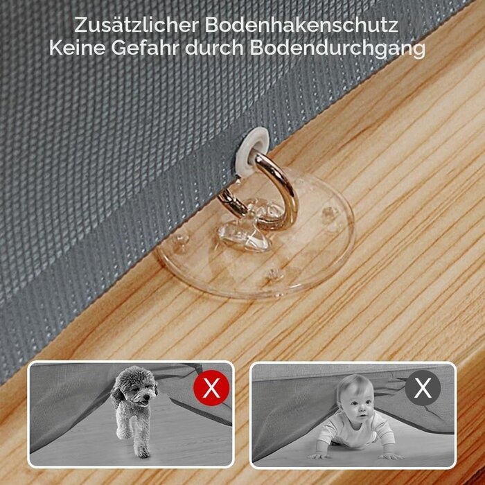 Ausziehbares Schutzgitter 300x86cm | Bis zu 40% Rabatt auf Rückläufer