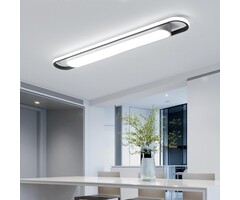 LED Deckenleuchte 122cm 6000K - 55% Rabatt - Ideal für Büro & Wohnraum