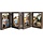 Dreifacher Fotorahmen 13x18 cm, MDF Braun, klappbar - bis zu 31% sparen