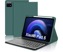 Jademall Tastaturhülle für Xiaomi Pad 6/6 Pro 11 Zoll - Dunkelgrün - 37% Rabatt