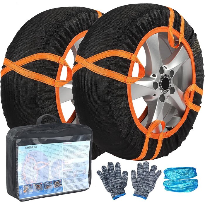 Textile Schneesocken Set - Universal für PKW & SUV - bis zu 31% Rabatt