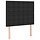 2er-Set Bettkopfteile Kunstleder Schwarz 90x78/88cm - bis zu 45% reduziert