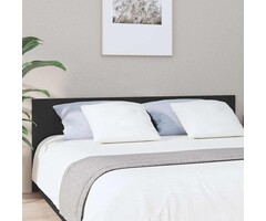 Vidaxl Bett-Kopfteil 200x80 cm aus Holzwerkstoff, Schwarz - 63% Rabatt