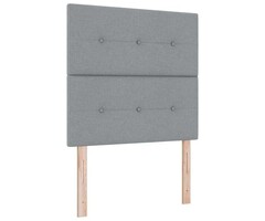 Vidaxl Kopfteil 90 cm aus Kordstoff Hellgrau - 71% Rabatt