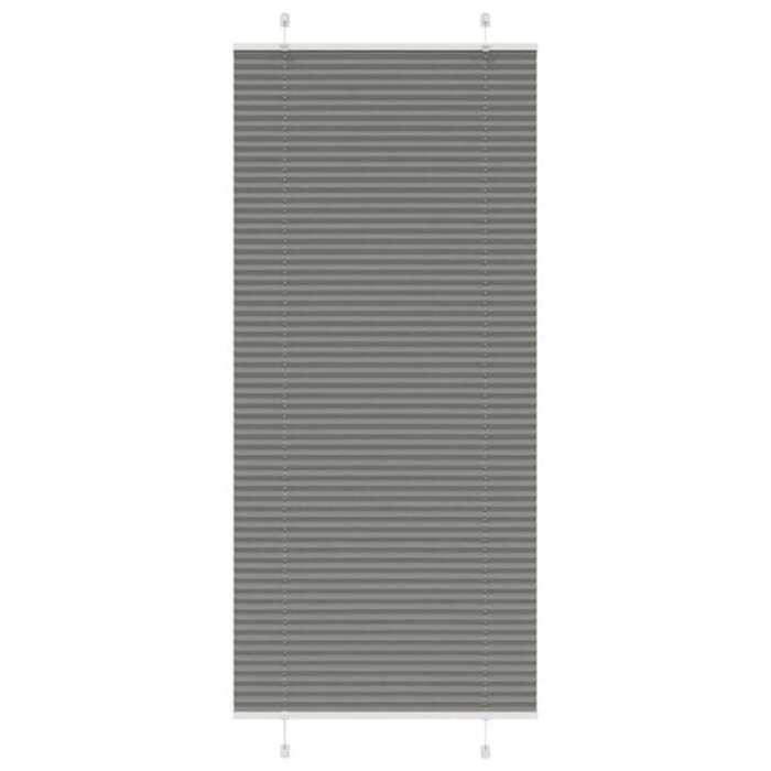 Vidaxl Plisseerollo 95x200 cm in Anthrazit - Sichtschutz - jetzt bis zu 31% reduziert