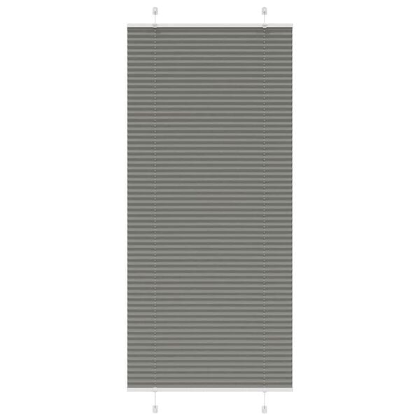 Vidaxl Plisseerollo 95x200 cm in Anthrazit - Sichtschutz - jetzt bis zu 31% reduziert