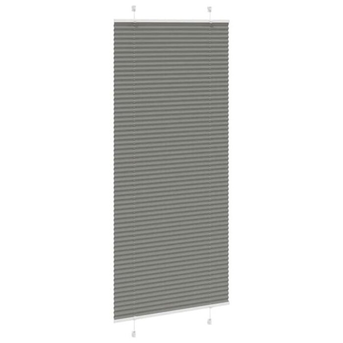 Vidaxl Plisseerollo 95x200 cm in Anthrazit - Sichtschutz - jetzt bis zu 31% reduziert