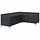 Gartenmöbel-Schutzhülle L-Form 250x180x80cm - Schwarz - bis zu 33% reduziert