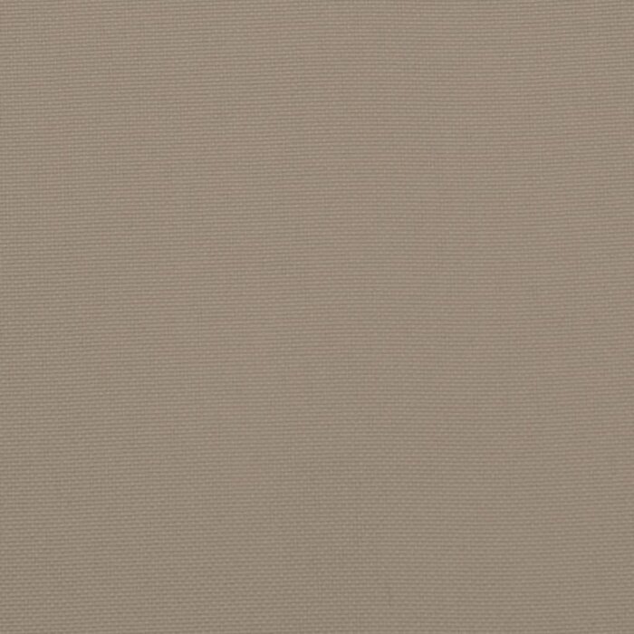 Vidaxl 2er-Set Hochlehner-Stuhlkissen 120x50x7cm Taupe - jetzt bis zu 34% günstiger