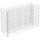 Gabionen-Pflanzkasten 90x30x60 cm - Verzinkter Stahl - Jetzt bis zu 33% sparen