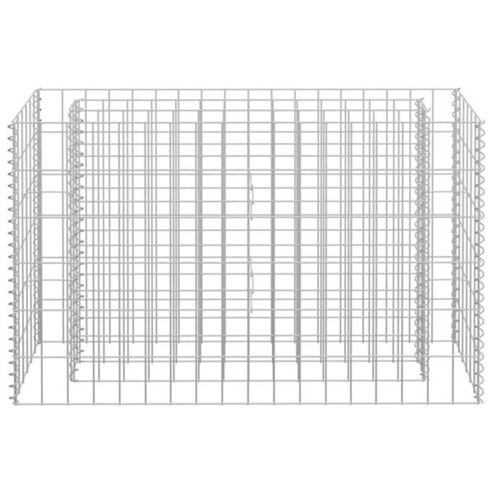 Vidaxl Gabionen-Pflanzkasten 90x30x60 cm - Verzinkter Stahl - Jetzt bis zu 33% sparen