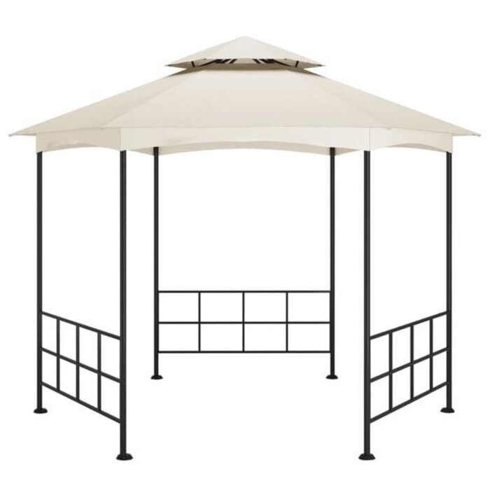 Vidaxl Gartenpavillon 3,1x2,7 m, Crème - jetzt bis zu 35% reduziert