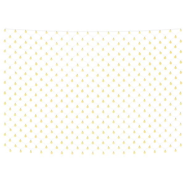 Vidaxl LED-Lichternetz 4x4 m, 544 LEDs - warmweiß, für außen & innen, bis zu 34% Rabatt