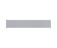 Vidaxl Seitenmarkise 117 x 600 cm Grau - 54% Rabatt auf Retourenware