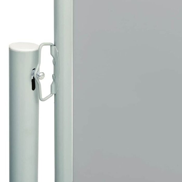 Vidaxl Seitenmarkise 117 x 600 cm Grau - Sichtschutz für Garten - bis zu 33% Rabatt
