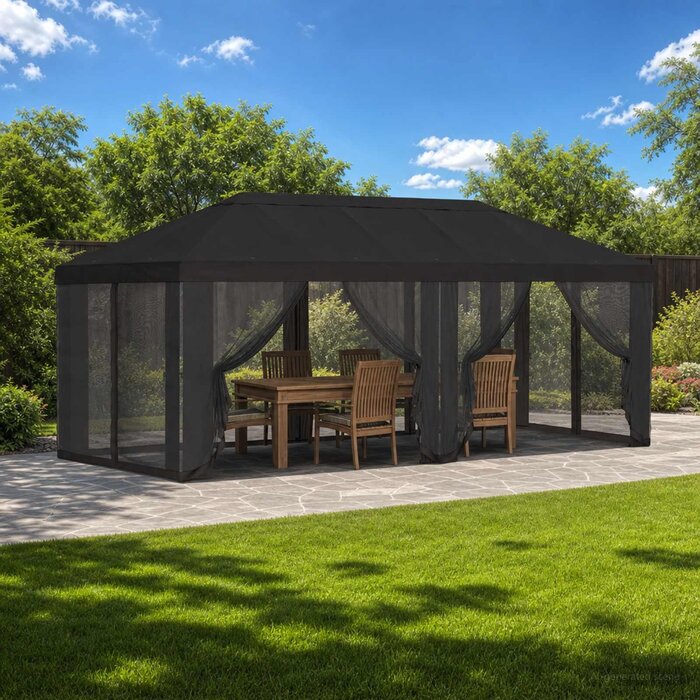 Vidaxl Pavillon-Abdeckung 6x3 m Anthrazit - Bis zu 35% Rabatt im Outlet