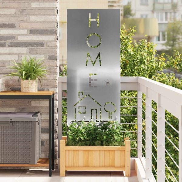Vidaxl Gartensichtschutz aus verzinktem Stahl 50x140cm - Bis zu 34% Rabatt