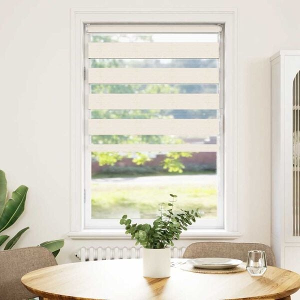 Vidaxl Doppelrollo 70x100 cm in Marmor-Beige - bis zu 31 % günstiger sichern