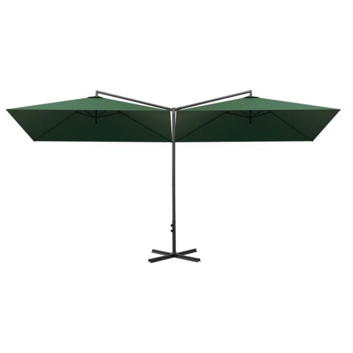 Vidaxl Doppelsonnenschirm 600x300 cm Grün - Jetzt bis zu 35% Rabatt sichern